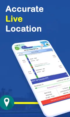 Live Train Location android App screenshot 5